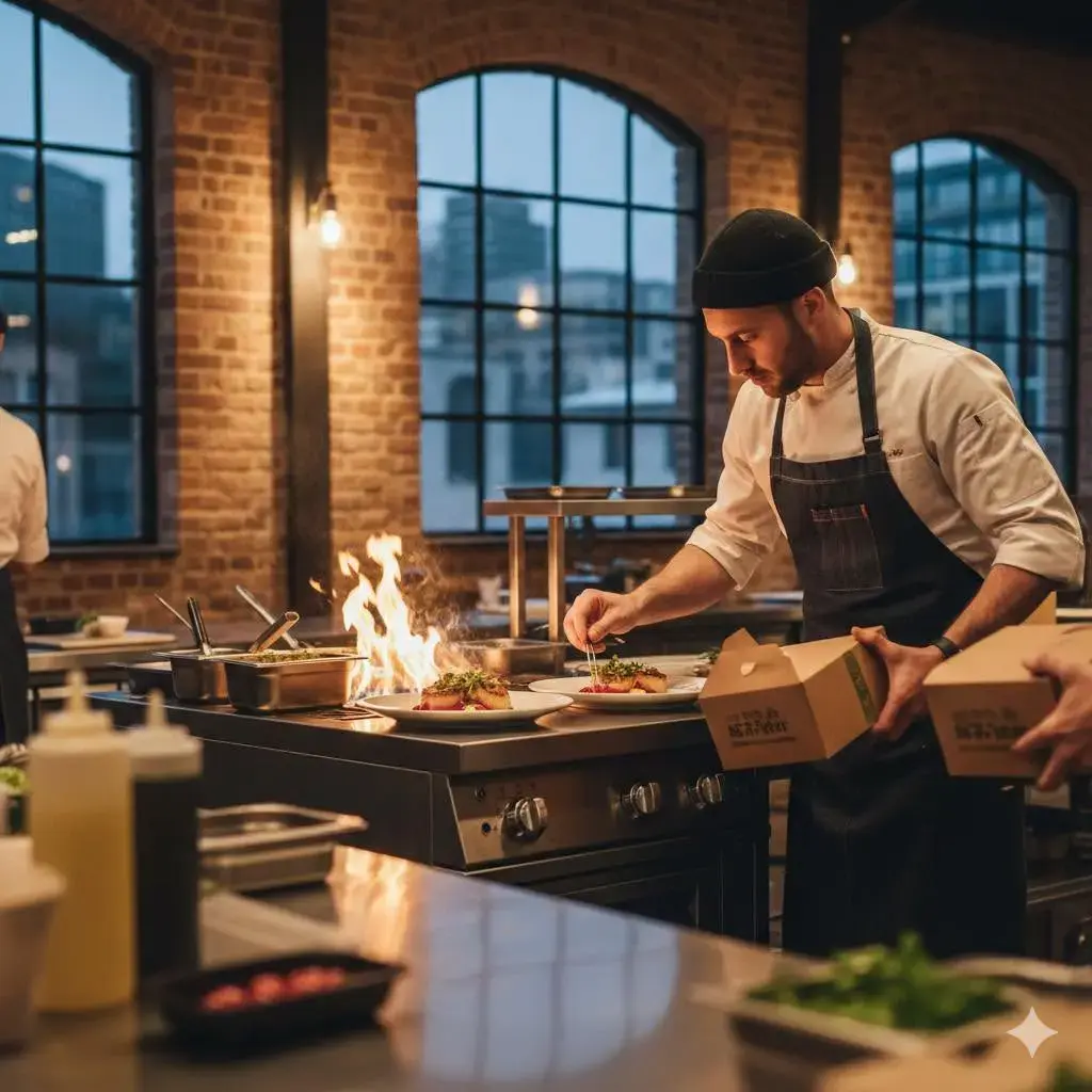 Cocinas efímeras: dark kitchens y pop-ups en hostelería